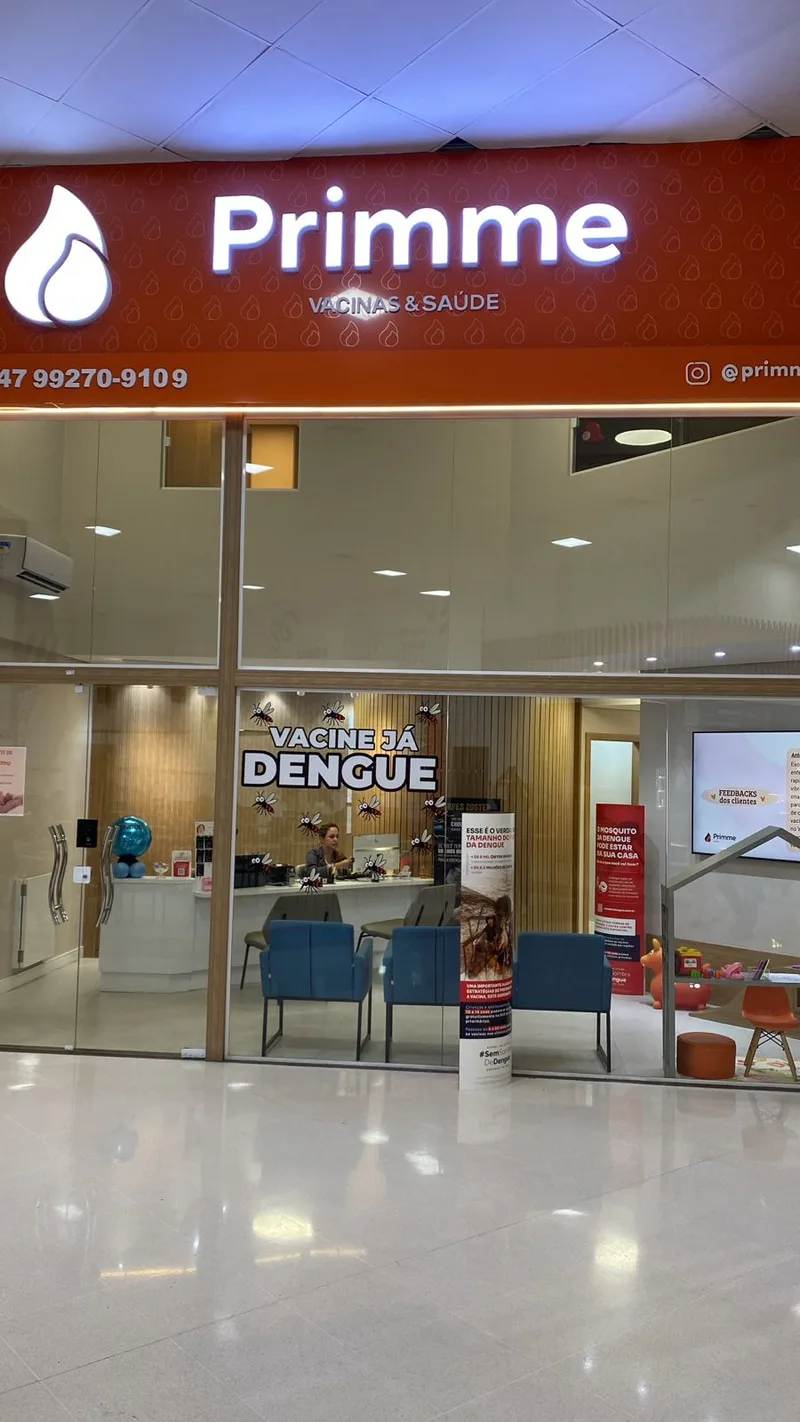 Primme Itajaí - Clínica de Vacinação